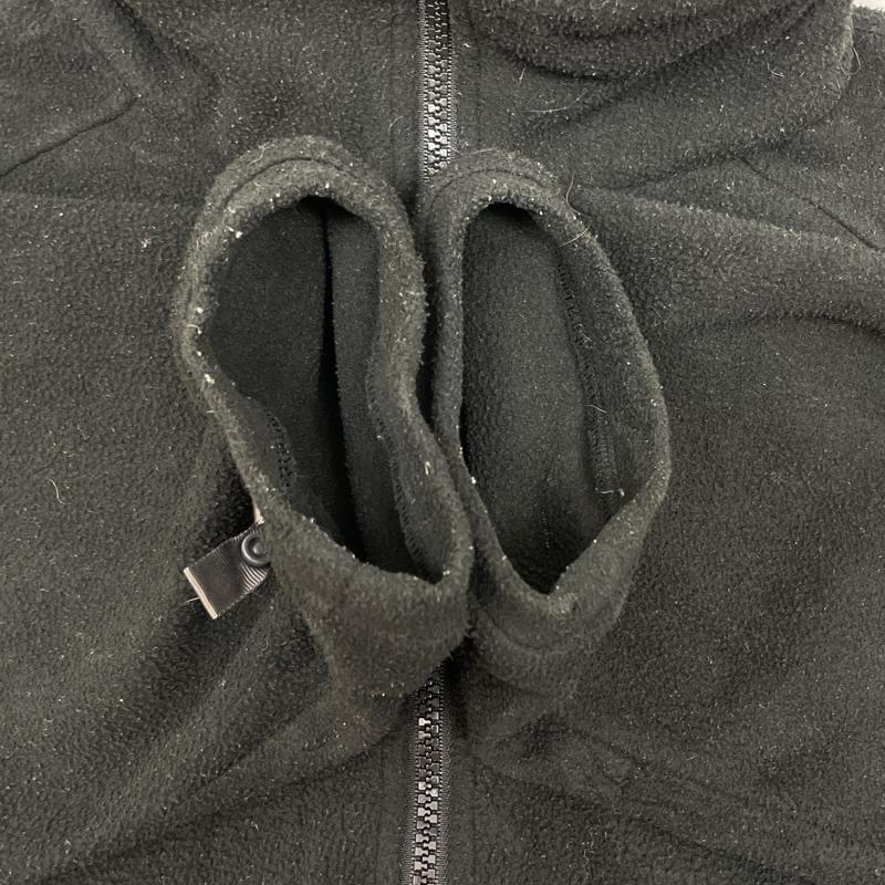 ザノースフェイス THE NORTH FACE ジャケット、上着 ジャンパー、ブルゾン センターロゴ フリース ジャケット フルジップ L 黒 / ブラック / black メンズ USED 古着 中古 50126733