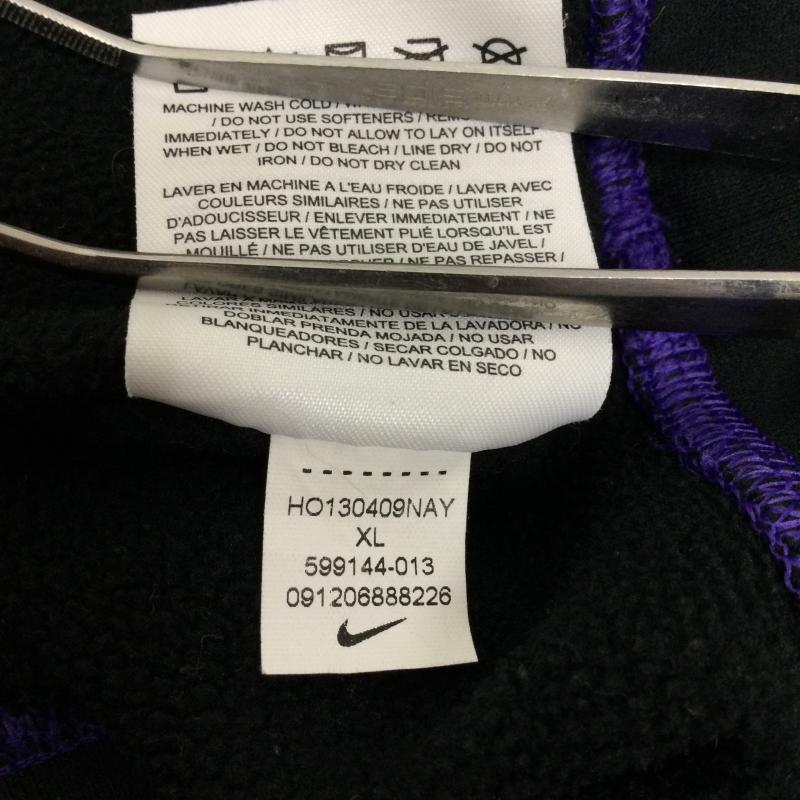 ナイキ NIKE パーカー 長袖 nike 599144-013 プルオーバーパーカー THERMA-FIT XL ロゴ、文字 紺 / ネイビー / navy X 緑 / グリーン / green メンズ USED 古着 中古 50127191