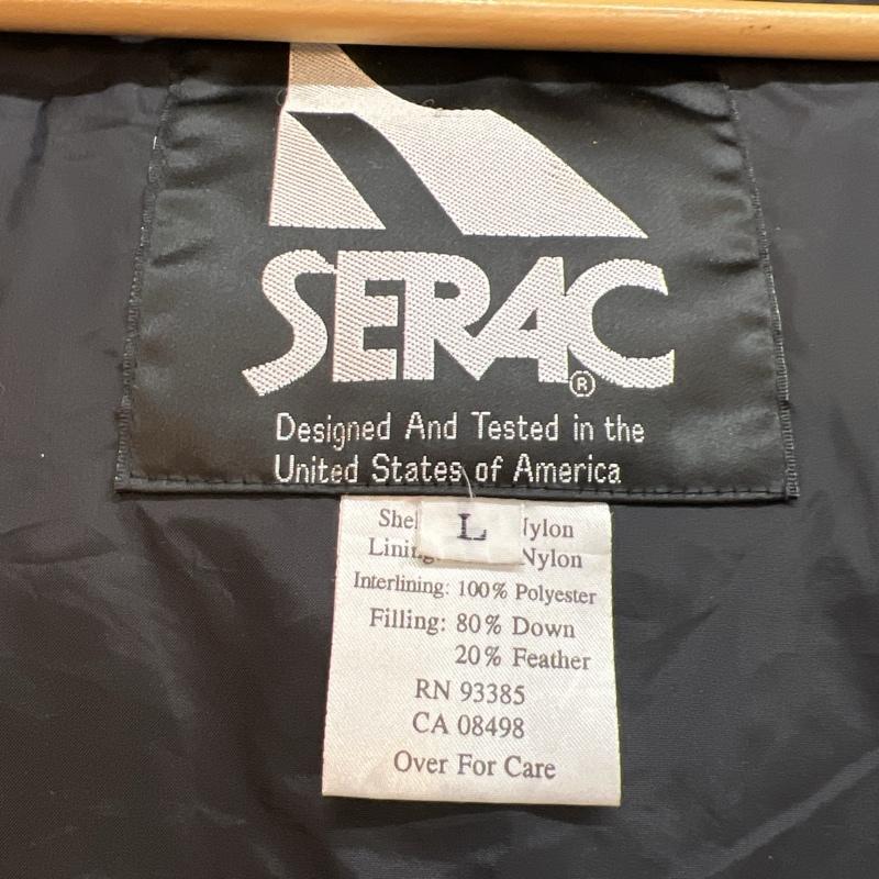 古着 USED ジャケット、上着 ダウンジャケット SERAC 90s ダウンジャケット ビンテージ L 黄 / イエロー / yellow メンズ USED 古着 中古 50127379