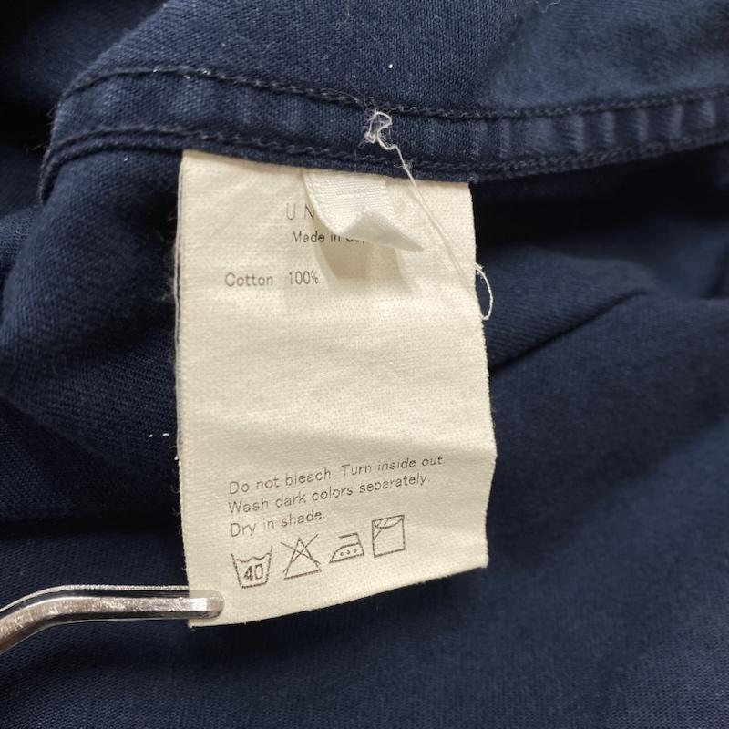 アンユーズド UNUSED シャツ、ブラウス 長袖 ウエスタンシャツ ヘビーウェイト コットン 1 紺 / ネイビー / navy メンズ USED 古着 中古 50127608