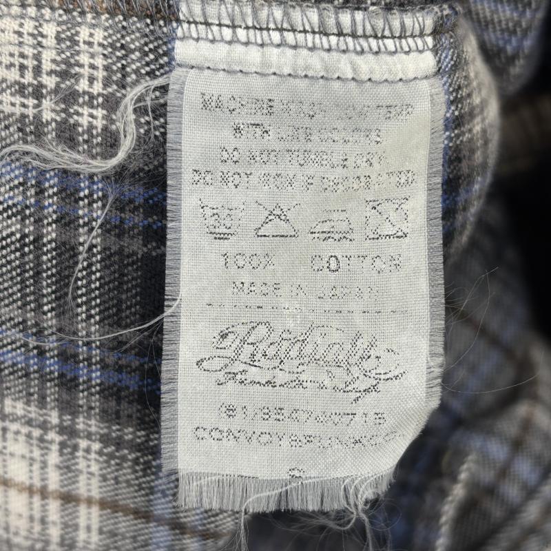 ラディアル RADIALL シャツ、ブラウス 長袖 日本製 オンブレーチェック柄 起毛 コットン 長袖 シャツ S メンズ USED 古着 中古 50128061