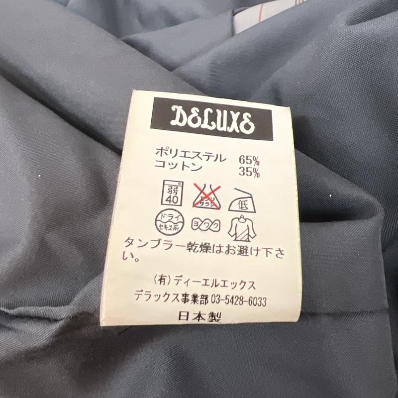 デラックス DELUXE ジャケット、上着 ジャンパー、ブルゾン 刺繍 コットン スタジャン L 黒 / ブラック / black メンズ USED 古着 中古 50128592