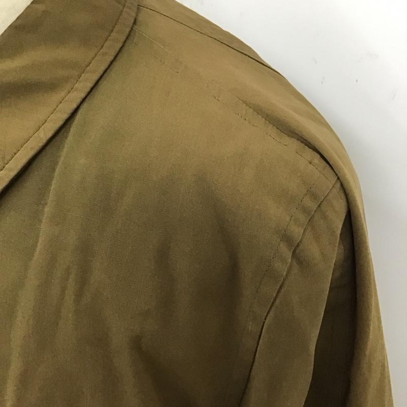 ロンドンフォグ LONDONFOG コート コート一般 ライナー付き ステンカラーコート 40 40 無地 茶 / ブラウン / メンズ USED 古着 中古 10119790