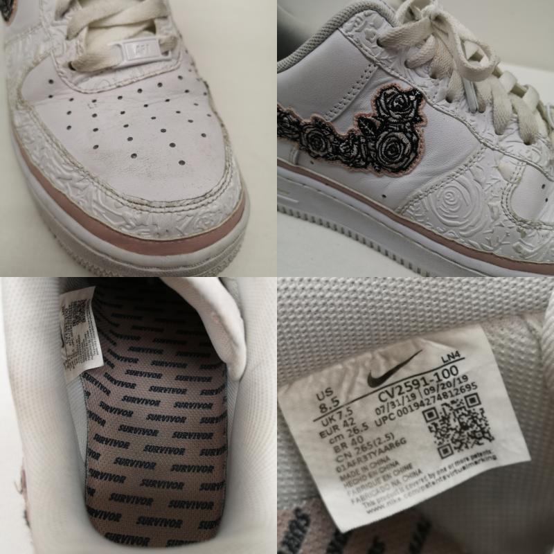 ナイキ NIKE スニーカー スニーカー AIR FORCE 1 07 DOERNBECHER エアフォース1 ドーレンベッカー スニーカー CV2591-100 26.5cm 白 / ホワイト / white メンズ USED 古着 中古 50129948