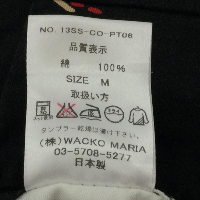 ワコマリア WACKO MARIA パンツ ショートパンツ ホースレース アロハ ショートパンツ M 黒 / ブラック / black メンズ USED 古着 中古 50129974