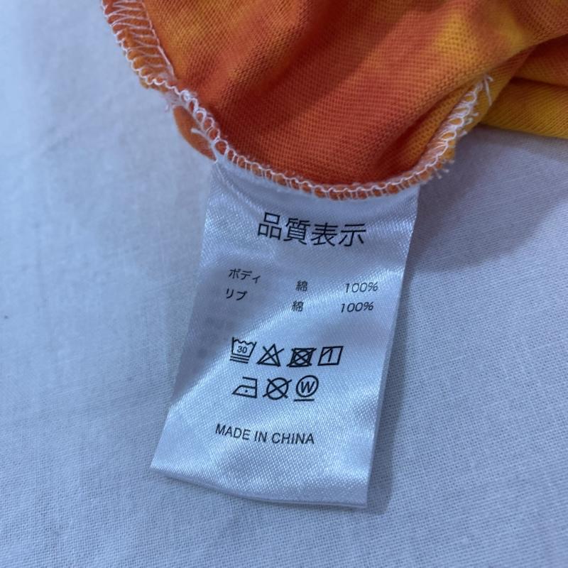 古着 USED Tシャツ 半袖 The BONEZ VIX IN DA BOX ツアーTシャツ タイダイLサイズ オレンジ L 総柄 X ロゴ、文字 橙 / オレンジ / orange メンズ USED 古着 中古 50130489