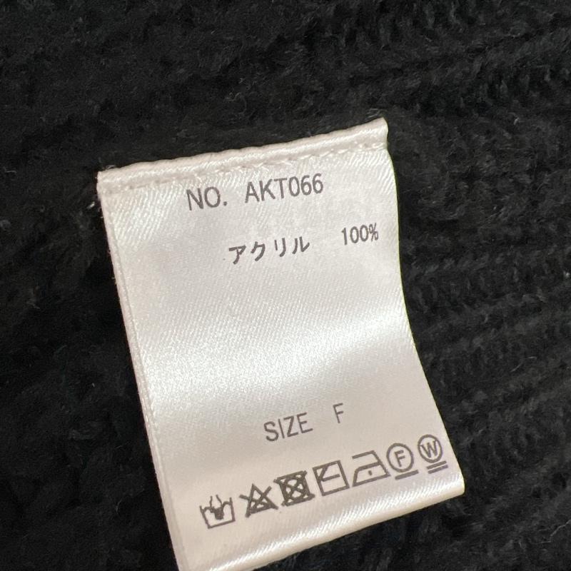 古着 USED カーディガン 長袖 Raised rib cardigan レイズドリブカーディガン AKT066 FREE 黒 / ブラック / black レディース USED 古着 中古 50130666
