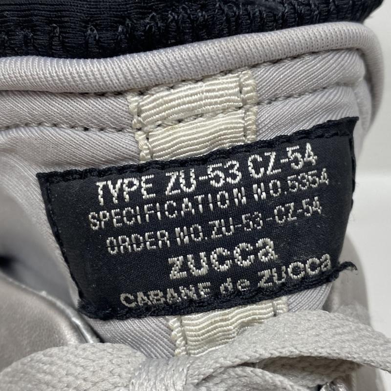 カバンドズッカ CABANE de ZUCCa スニーカー スニーカー ソックス ドッキング スニーカー メタリック シルバー メンズ USED 古着 中古 50130821