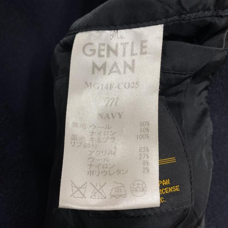 ミスタージェントルマン MR.GENTLEMAN ジャケット、上着 ジャンパー、ブルゾン AWARD JACKET アワードジャケット MG14F-CO25 ウール スタジャン M 紺 / ネイビー / navy メンズ USED 古着 中古 50131311