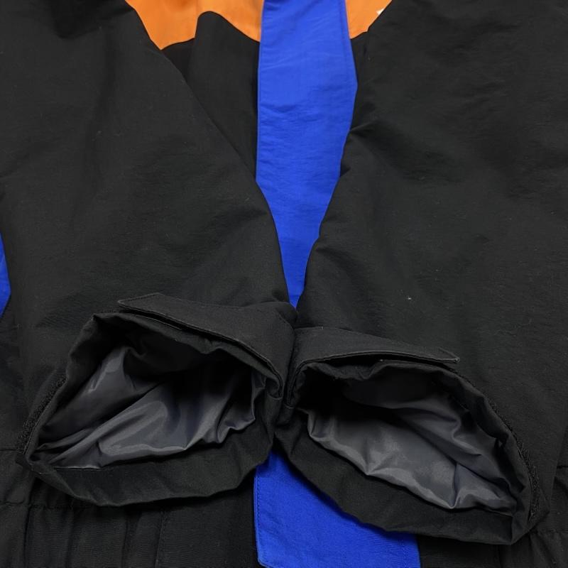 コロンビア Columbia ジャケット、上着 ジャンパー、ブルゾン RYAN STREAM JACKET オムニシールド 中綿 マウンテン ナイロンジャケット PM5725 L ロゴ、文字 黒 / ブラック / black X 青 / ブルー / blue X 橙 / オレンジ / orange メンズ USED 古着 中古 50131638