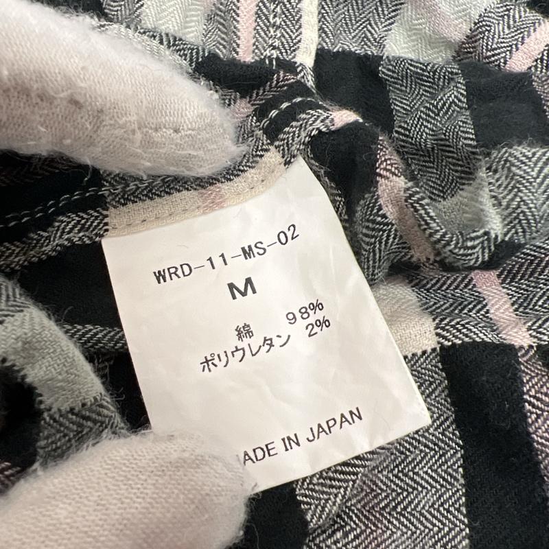 ウィアード WEIRDO シャツ、ブラウス 半袖 半袖 チェックシャツ M メンズ USED 古着 中古 50132068