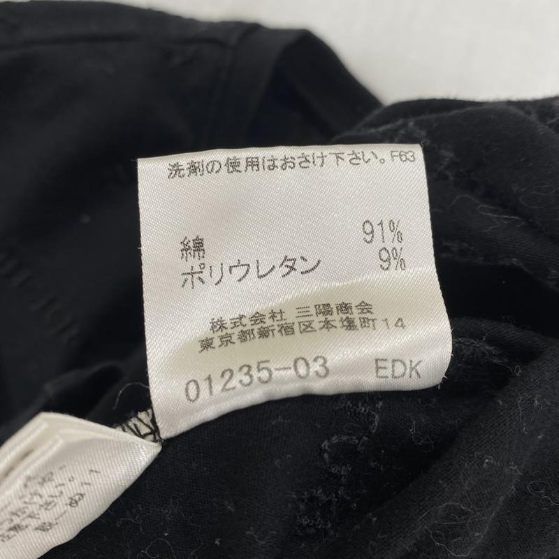 バーバリーロンドン Burberry London Tシャツ 半袖 総柄 ロゴ 刺繍 クルーネック 半袖 Tシャツ FAA16-329 2 ロゴ、文字 X 刺繍 黒 / ブラック / black レディース USED 古着 中古 50132632