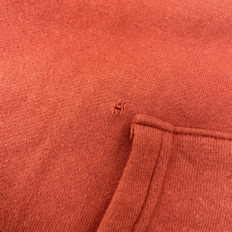 チャンピオン Champion パーカー 長袖 USA製 80S 赤 スウェット フェード レッド L 赤 / レッド / red メンズ USED 古着 中古 50134109