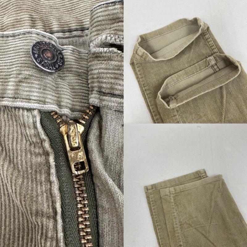 リーバイス Levi s パンツ ワークパンツ、ペインターパンツ 60s コーデュロイ パンツ 白タブ BIGE M刻印 ベージュ / ベージュ / beige レディース USED 古着 中古 50134116