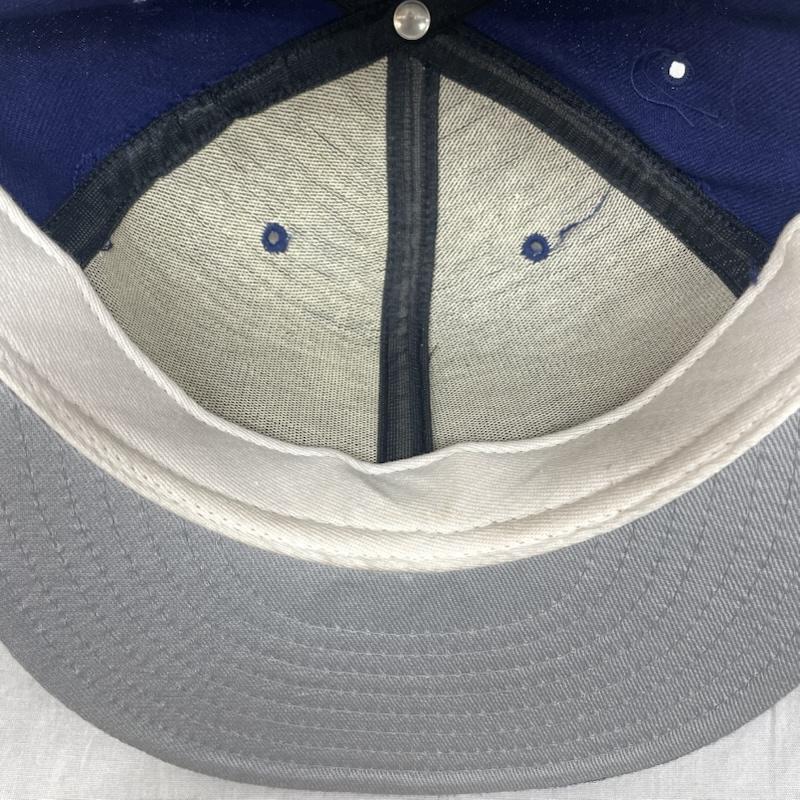 ニューエラ NEW ERA 帽子 キャップ 59fifty モントリオール エクスポズ USA製 ヴィンテージ ウール 80s~90s ブルー - 青 / ブルー / blue メンズ USED 古着 中古 50134147