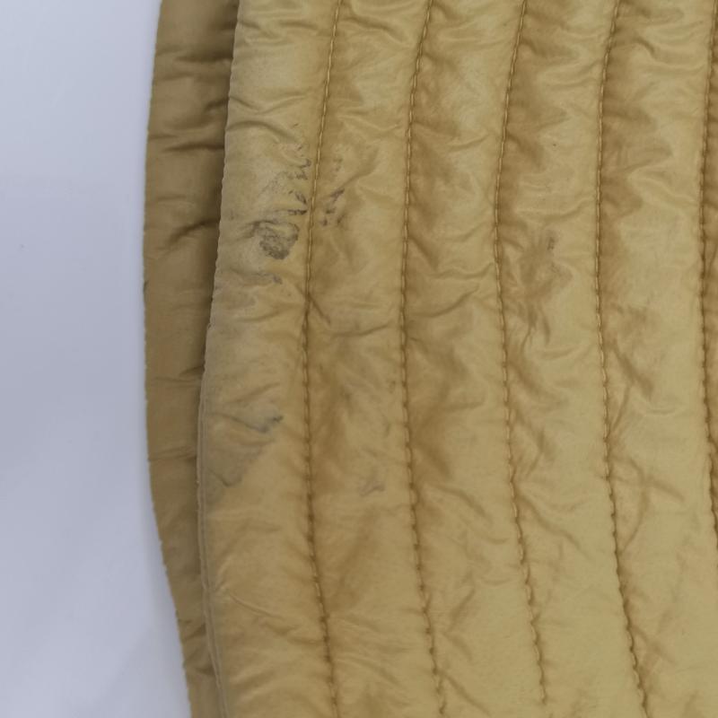 ドリスヴァンノッテン DRIES VAN NOTEN 帽子 ハット トップステッチ 中綿 ナイロン バケット ハット M/L - 黄 / イエロー / yellow メンズ USED 古着 中古 50134286