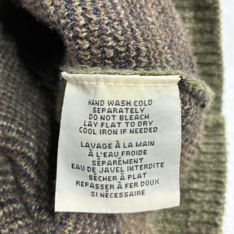 ラルフローレン RALPHLAUREN カーディガン 長袖 DENIM&SUPPLY コットン ニット Vネック カーディガン カモフラ S カモフラージュ柄・迷彩 マルチカラー / マルチカラー / multicolor メンズ USED 古着 中古 50134777