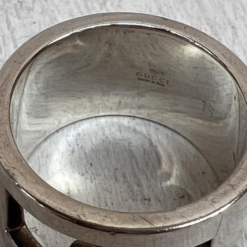 グッチ GUCCI アクセサリー 指輪 Gロゴ シルバー925 リング 14号 - メンズ USED 古着 中古 50135308