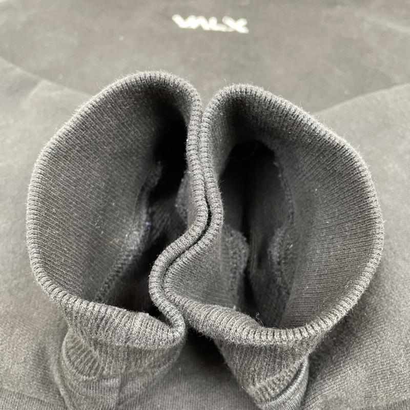 古着 USED パーカー 長袖 valx バルクス プロテイン 長袖 パーカー スウェット プルオーバー ロゴ 刺繍 バックプリント 山本義徳 L ロゴ、文字 X 刺繍 黒 / ブラック / black メンズ USED 古着 中古 50135946