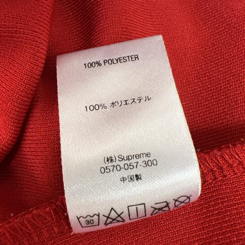 シュプリーム Supreme カットソー 長袖 19AW Zebra L/S Top ゼブラ柄 フットボールトップ L 赤 / レッド / red メンズ USED 古着 中古 50136075