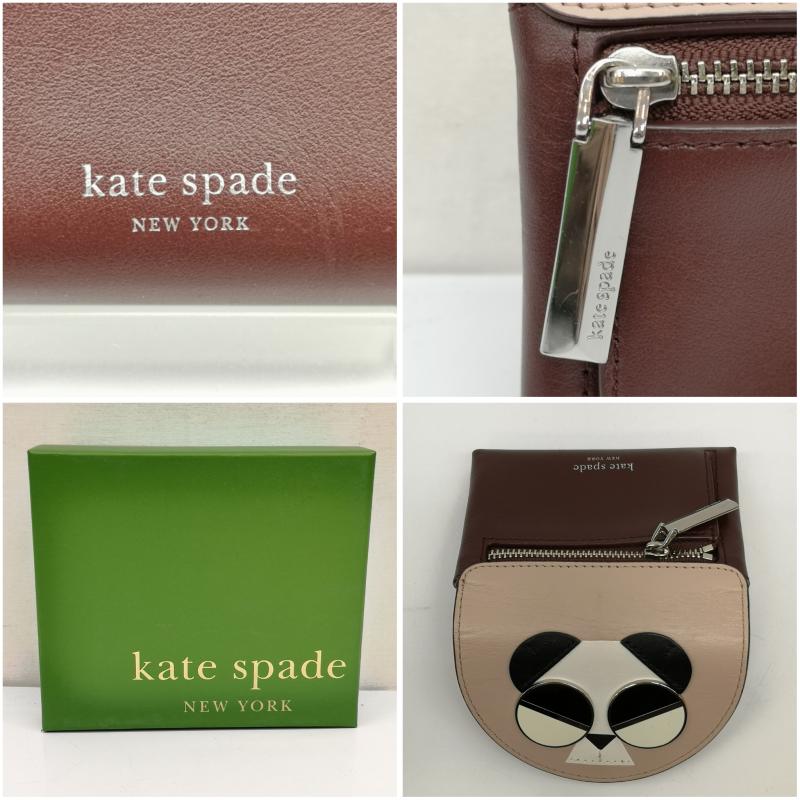 ケイトスペード Kate Spade カードケース カードケース アニマル パンダ レザー カードケース PWRU7186 - レディース USED 古着 中古 50136127