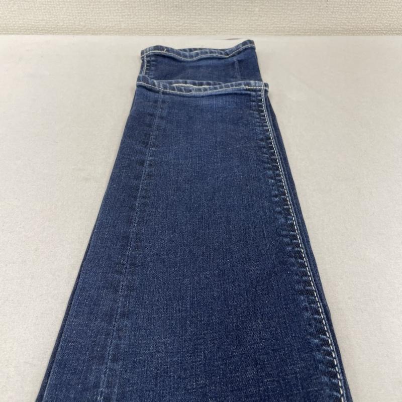 ヴァンキッシュ VANQUISH パンツ デニム、ジーンズ デニム ジーパン ジーンズ スキニー ヴィンテージリペア ジップフライ ボタン ロゴ 刻印入り 34 ロゴ、文字 インディゴ / インディゴ / Indigo メンズ USED 古着 中古 50136292