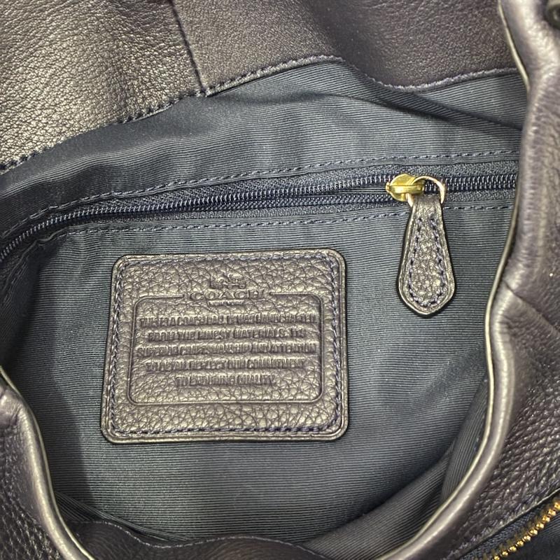 コーチ COACH ショルダーバッグ ショルダーバッグ COACH コーチ フィービー F35723 ショルダーバッグ レザー ネイビー ワンポイント 紺 / ネイビー / navy レディース USED 古着 中古 50136422