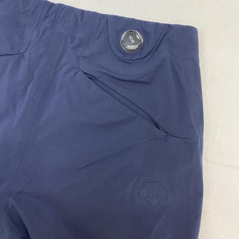 デサント DESCENTE パンツ スラックス DAMPGD90 RELAXED TAPERED HI ST PANTS navy W30 - 無地 紺 / ネイビー / navy メンズ USED 古着 中古 50137672
