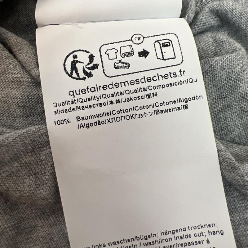 ヒューゴボス HUGO BOSS Tシャツ 半袖 スリーブロゴ Tシャツ M 灰 / グレー / gray メンズ USED 古着 中古 50137713