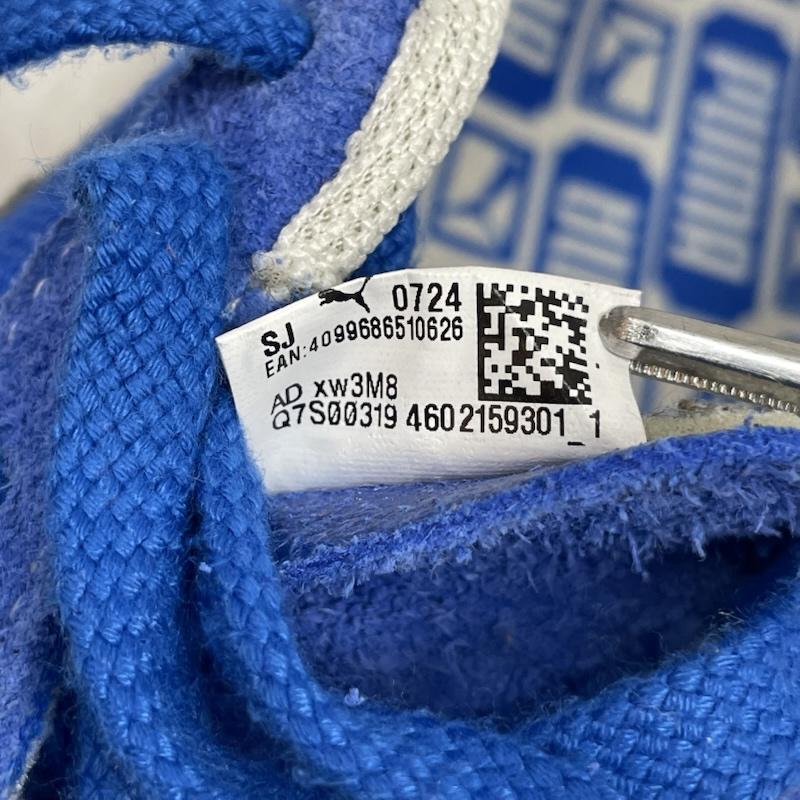 プーマ PUMA スニーカー スニーカー PALERMO VINTAGE HYPERLINK BLUE-FROSTED IVORY パレルモ ヴィンテージ 26.5cm 青 / ブルー / blue メンズ USED 古着 中古 50137971