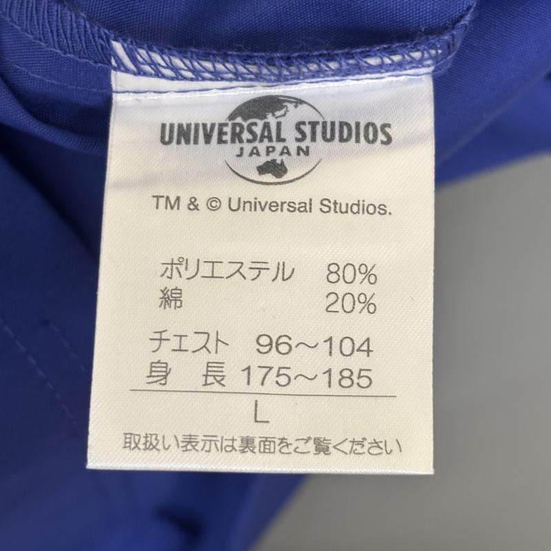 古着 USED シャツ、ブラウス 半袖 Universal Studios Japan USJ スパイダーマン プリント オープンカラー ボックス 半袖 シャツ ユニセックス 青 ブルー L 青 / ブルー / blue メンズ USED 古着 中古 50138406