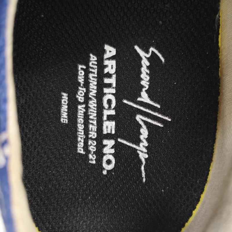 古着 USED スニーカー スニーカー secondlayer ARTICLE NO.コラボ 1007 LO-CUT スニーカー US:8 青 / ブルー / blue メンズ USED 古着 中古 50138579