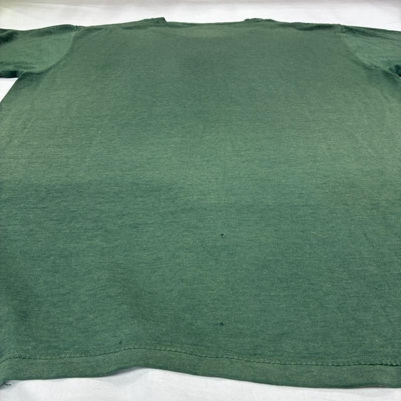ジャージーズ JERZEES Tシャツ 半袖 90 s 00 s USA製 50/50 HEAVEY WEIGHT オールド YMCA EL PASO プリント Tシャツ 襤褸 グランジ - ロゴ、文字 X プリント 緑 / グリーン / green メンズ USED 古着 中古 50139603