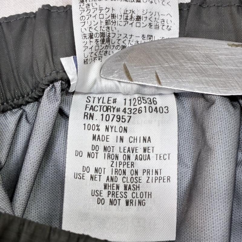 モンベル mont-bell ボトムス ボトムス 1128536 ストームクルーザー GORE-TEX 撥水 XS チャコールグレー XS ロゴ、文字 チャコールグレー / チャコールグレー / レディース USED 古着 中古 50139688