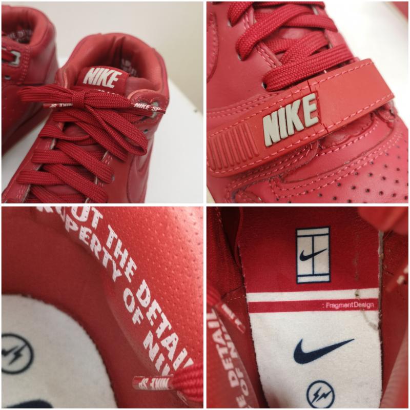 ナイキ NIKE スニーカー スニーカー AIR TRAINER 1 MID SP FRAGMENT スニーカー 806942-661 26.0cm 赤 / レッド / red メンズ USED 古着 中古 50140050