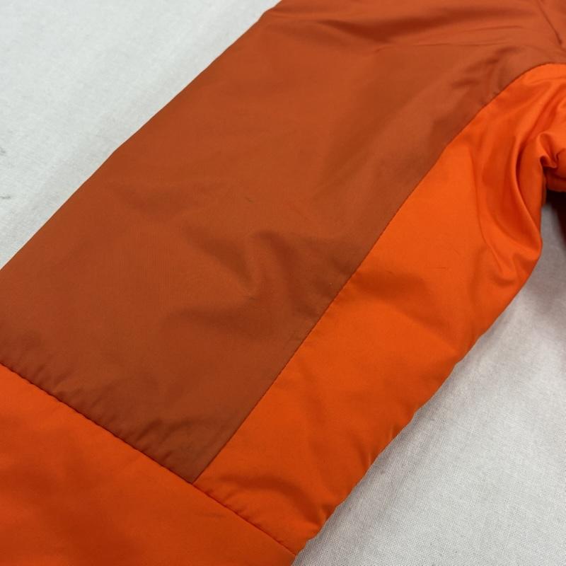 ザノースフェイス THE NORTH FACE ジャケット、上着 ジャンパー、ブルゾン キッズ Hydrenaline Insulated Jacket ハイドレナリン インシュレーテッド ジャケット NYJ52192Z XS ワンポイント X ロゴ、文字 X 刺繍 橙 / オレンジ / orange X 白 / ホワイト / white ボーイズ USED 古着 中古 50140411