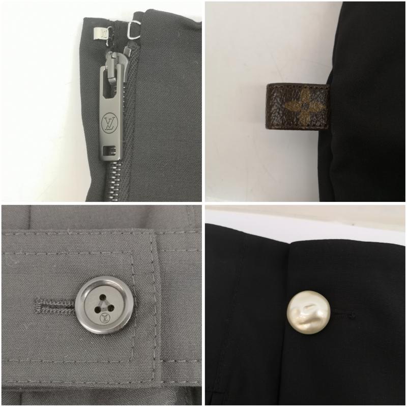 ルイヴィトン LOUIS VUITTON パンツ ショートパンツ 22AW RW222B FEL FNPO77 ウール トワルダート バミューダ ハーフパンツ 36 黒 / ブラック / black レディース USED 古着 中古 50140556