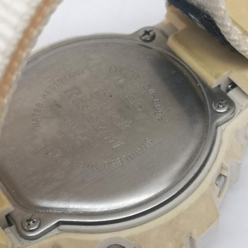 ジーショック G-SHOCK 腕時計 デジタル ラバーズコレクション 1997 天使と悪魔 コードネームG デジタル 腕時計 - 白 / ホワイト / white メンズ USED 古着 中古 50140997