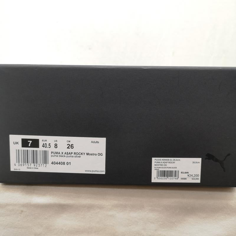 プーマ PUMA スニーカー スニーカー MOSTRO OG ASAP ROCKY モストロ エイサップ ロッキー 404408-01 26.0cm 黒 / ブラック / black メンズ USED 古着 中古 50141446