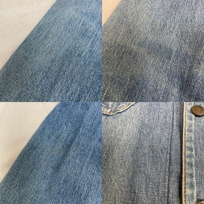 リーバイス Levi s ジャケット、上着 ジャンパー、ブルゾン 70s 76年 極東 デニム サファリ ジャケット カバーオール オレンジタブ 70608-7417 H03 M インディゴ / インディゴ / Indigo メンズ USED 古着 中古 50141744