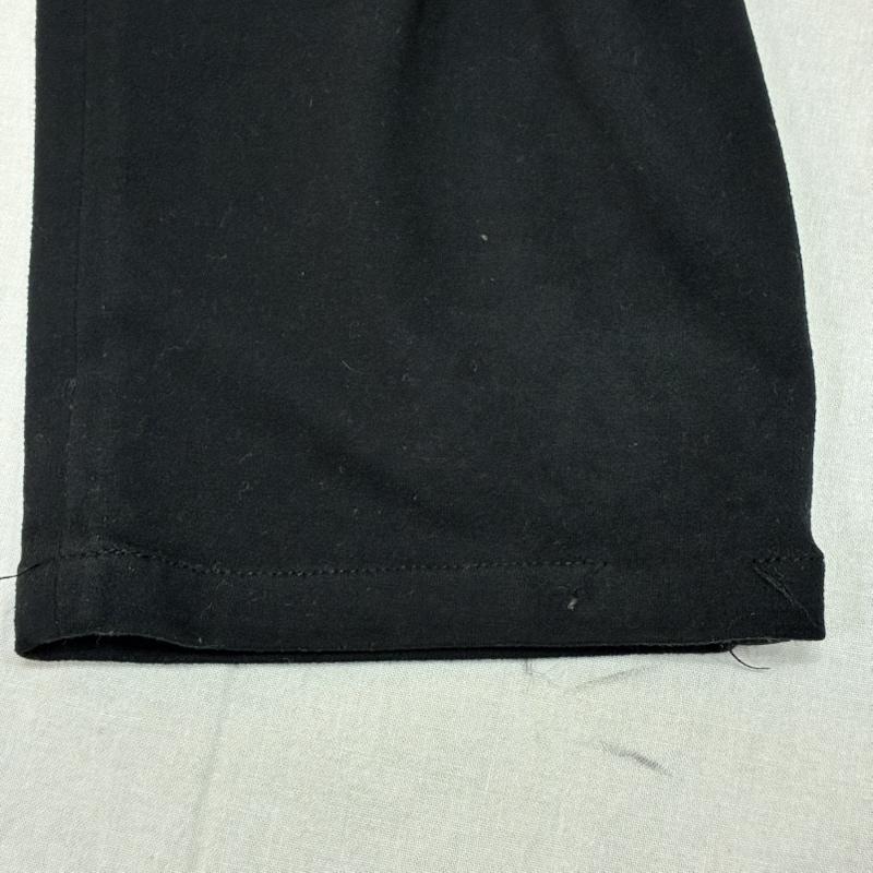 バジュラ bajra ボトムス ボトムス テーパードスウェットパンツ ラインパンツ black サイズ0 フリーススラックス 0 無地 黒 / ブラック / black メンズ USED 古着 中古 50142288