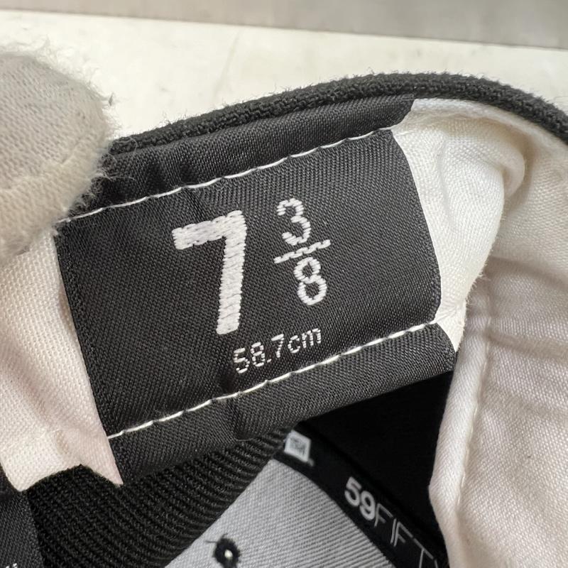 ニューエラ NEW ERA 帽子 キャップ A MA MANIERE アママニエール キャップ 7 3/8 58.7cm - 黒 / ブラック / black メンズ USED 古着 中古 50142322