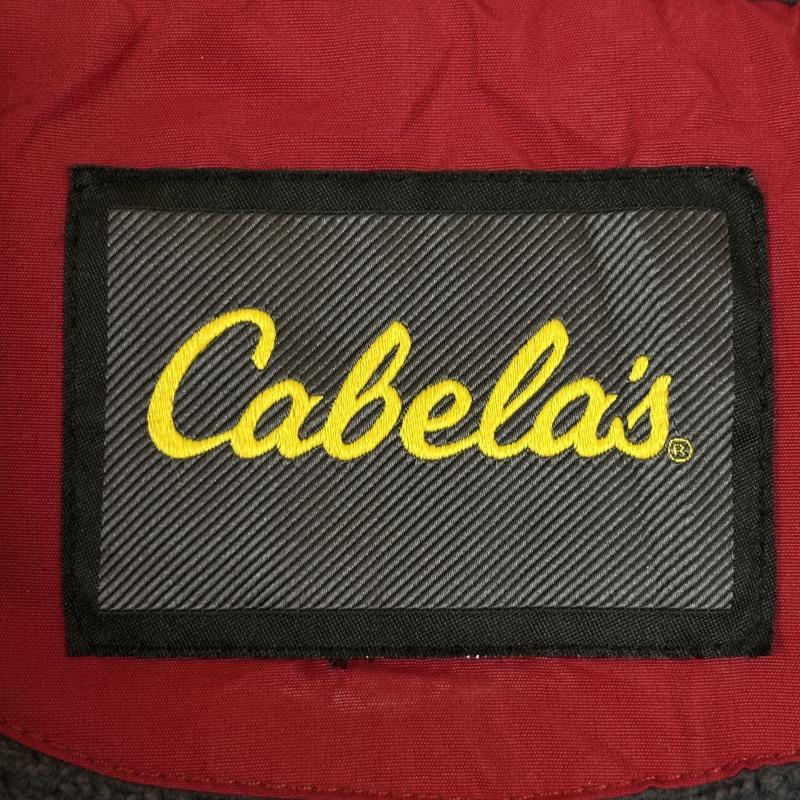 古着 USED ジャケット、上着 ジャンパー、ブルゾン Cabelas カベラス オーバーサイズ フリースライナー ナイロン ジャケット 赤 灰色 レッド グレー - 灰 / グレー / gray X 赤 / レッド / red メンズ USED 古着 中古 50142777