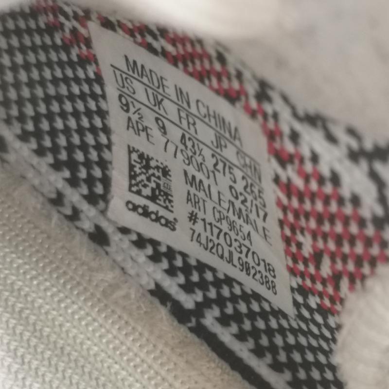 アディダス adidas スニーカー スニーカー YEEZY Boost 350 V2 Zebra イージーブースト350 V2 ゼブラ CP9654 27.5cm 白 / ホワイト / white X 黒 / ブラック / black メンズ USED 古着 中古 50142843