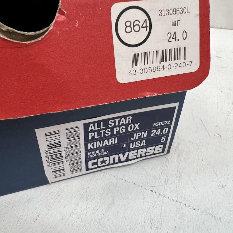 コンバース CONVERSE スニーカー スニーカー 5SD571 ALL STAR PLTS PG OX オールスター 厚底 24.0cm レディース USED 古着 中古 50142976