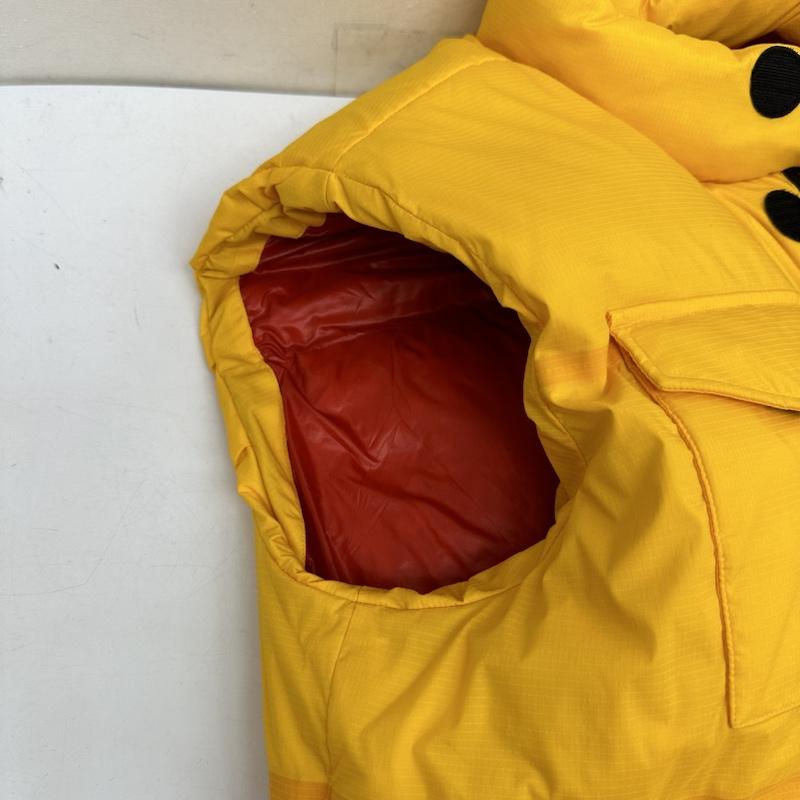 グッチ GUCCI ジャケット、上着 ダウンベスト THE NORTH FACE ロゴ キャット ダウン ベスト 663761 M 黄 / イエロー / yellow メンズ USED 古着 中古 50142981