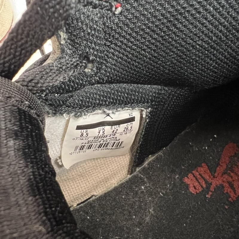 ナイキ NIKE スニーカー スニーカー AIR JORDAN 1 RETRO HIGH OG BRED TOE 555088-610 エアジョーダン 26.5cm メンズ USED 古着 中古 50143340