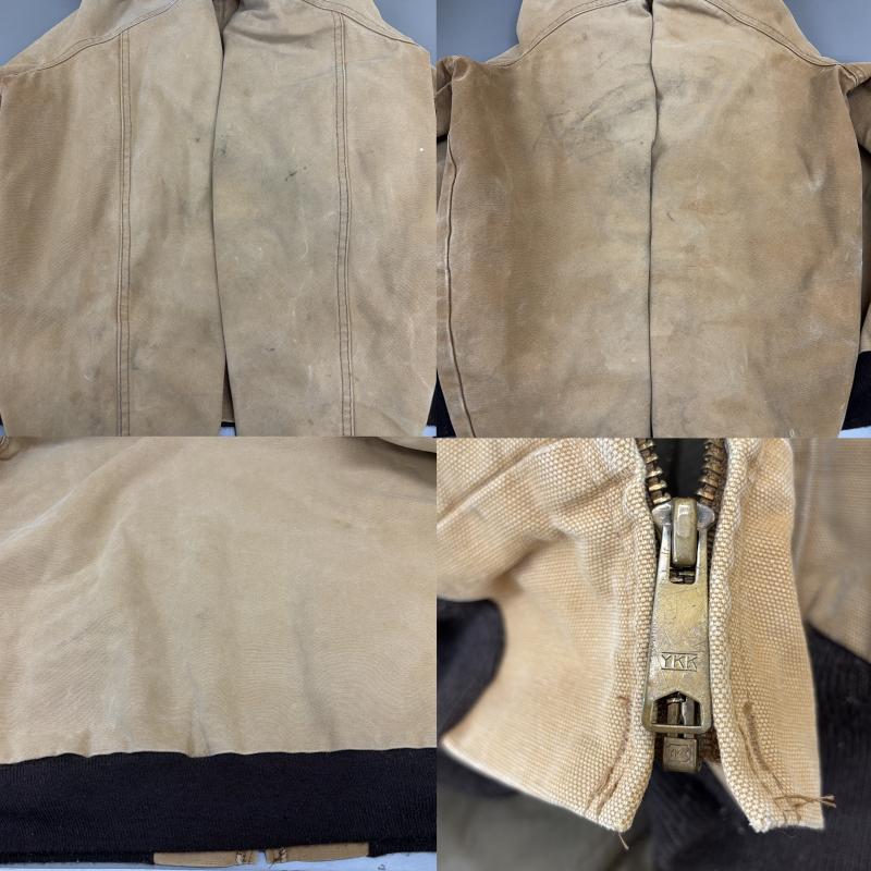 古着 USED ジャケット、上着 ジャンパー、ブルゾン MULESKINS 90年代頃 ビンテージ 中綿入り ダック生地 フード ジャケット フーディ OLD YKKジップ - メンズ USED 古着 中古 50144693