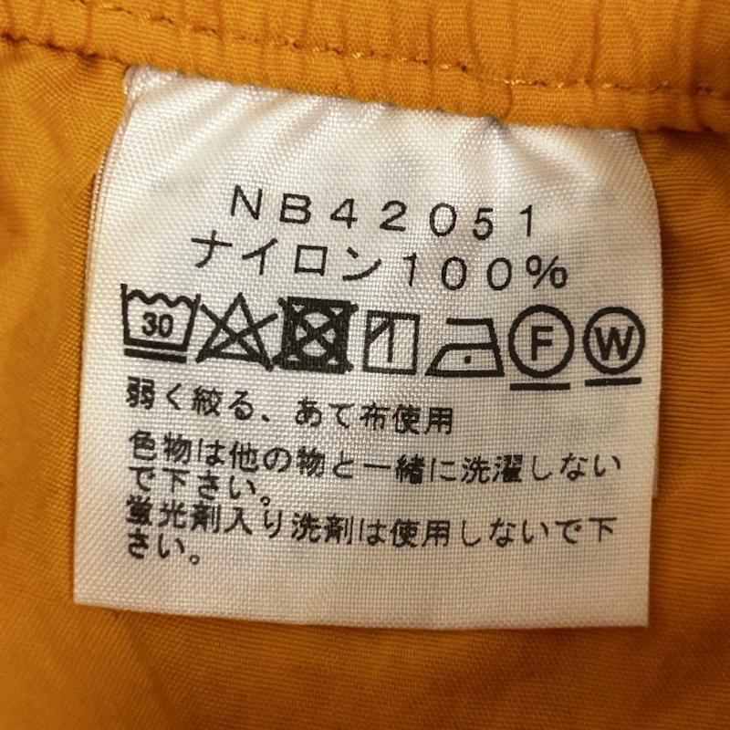 ザノースフェイス THE NORTH FACE パンツ ショートパンツ ショートパンツ ナイロン ワンポイントロゴ S ロゴ、文字 黄 / イエロー / yellow メンズ USED 古着 中古 50144867