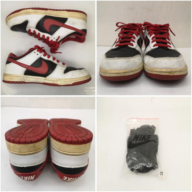 ナイキ NIKE スニーカー スニーカー DUNK LOW BLACK VARSITY RED/WHITE 06年 309431-061 27.0cm 黒 / ブラック / black X 白 / ホワイト / white X 赤 / レッド / red メンズ USED 古着 中古 50145106